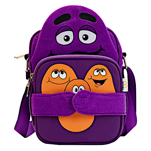 Loungefly McDonald's Grimace Cosplay Crossbuddy Bag