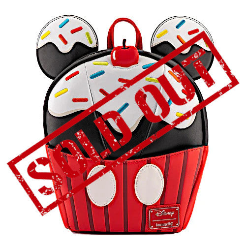 EXCLUSIVE DROP: Loungefly Mickey Mouse Sprinkle Cupcake Cosplay Mini Backpack - 12/27/21