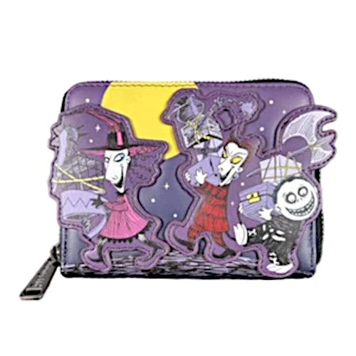 EXCLUSIVE DROP: Loungefly Nightmare Before Christmas Lock, Shock & Barrel Bathtub Glow Wallet - 1/16/23
