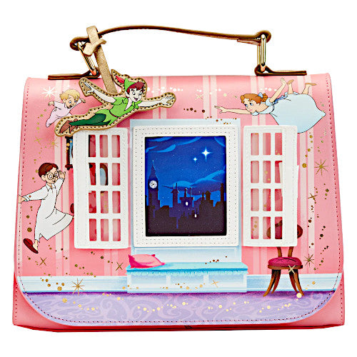 Loungefly Peter Pan 70th Anniversary You Can Fly Crossbody Bag