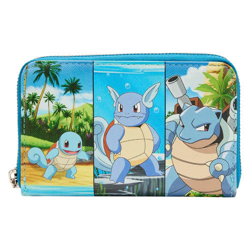 Loungefly Pokemon Squirtle Evolutions Wallet