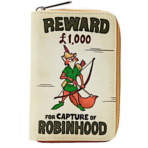EXCLUSIVE DROP: Loungefly Disney Robin Hood Reward Wallet (LE) - 11/15/22