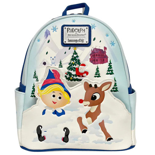 EXCLUSIVE DROP: Loungefly Rudolph And Hermey Mini Backpack - 9/30/22
