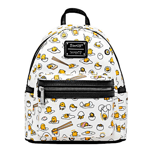 EXCLUSIVE RE-RELEASE: Loungefly Sanrio Gudetama The Lazy Egg Mini Backpack - 11/11/22