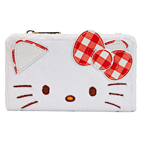 Loungefly Sanrio Hello Kitty Gingham Cosplay Flap Wallet