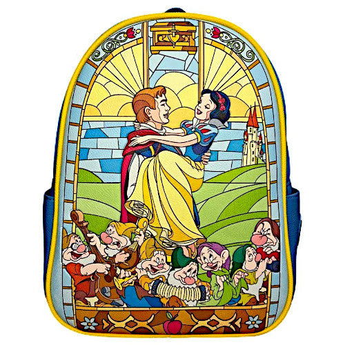 EXCLUSIVE DROP: Loungefly Snow White Stained Glass Mini Backpack - 3/25/22