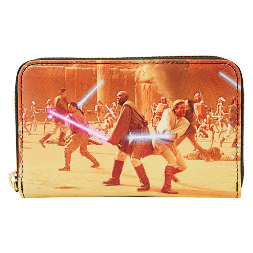 Loungefly Star Wars Attack Of The Clones Movie Scenes Wallet