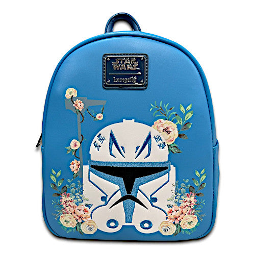 EXCLUSIVE DROP: Loungefly Star Wars Captain Rex Floral Mini Backpack - 1/21/23