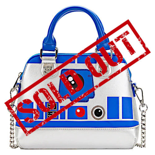 EXCLUSIVE DROP: Loungefly Star Wars Celebration 2022 R2-D2 Cosplay Crossbody Bag - 5/27/22