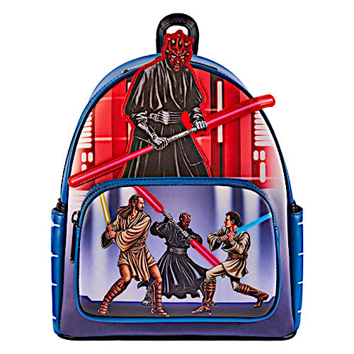 EXCLUSIVE DROP: Loungefly Star Wars Darth Maul Villains Scene Mini Backpack - 12/8/22