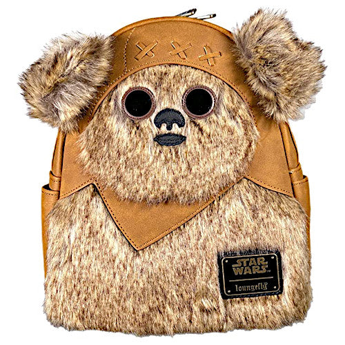 EXCLUSIVE RE-RELEASE: Loungefly Star Wars Wicket Ewok Cosplay Mini Backpack - 1/8/23
