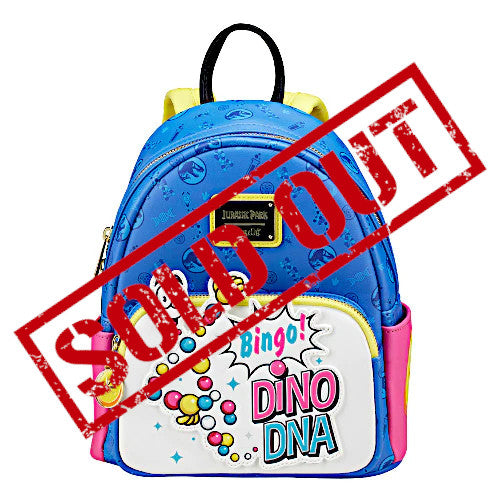 EXCLUSIVE DROP: Loungefly Universal Studios Jurassic Park Mr. DNA Mini Backpack