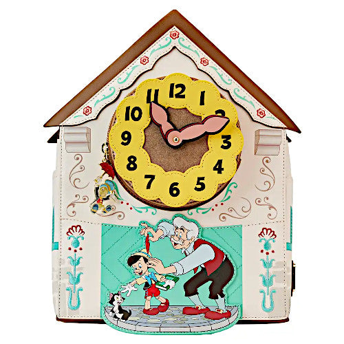 EXCLUSIVE DROP: Loungefly WonderCon 2023 Disney Pinocchio Cuckoo Clock Figural Mini Backpack (LE 2200) - 3/24/23