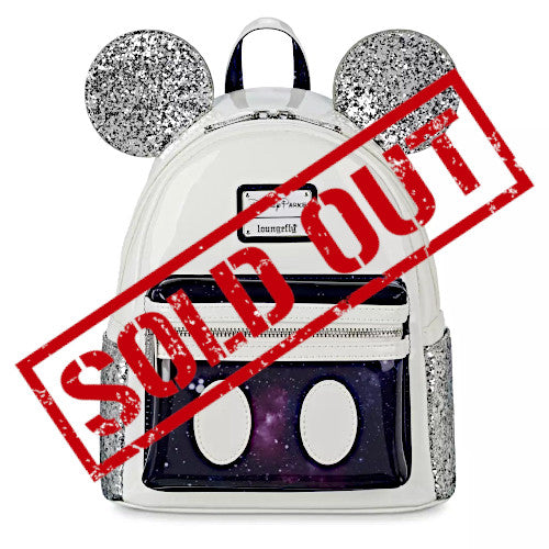 EXCLUSIVE DROP: Loungefly Disney Parks Mickey Mouse The Main Attraction Space Mountain Mini Backpack - 4/15/22