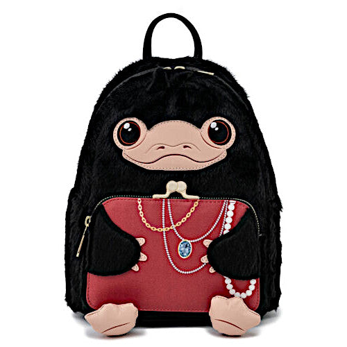 EXCLUSIVE RESTOCK: Loungefly Universal Studios Fantastic Beasts Niffler Plush Cosplay Mini Backpack - 11/15/22