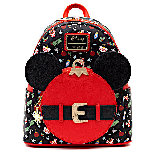 EXCLUSIVE DROP: Loungefly Holiday Mickey Mouse Ornament Mini Backpack - 9/16/22