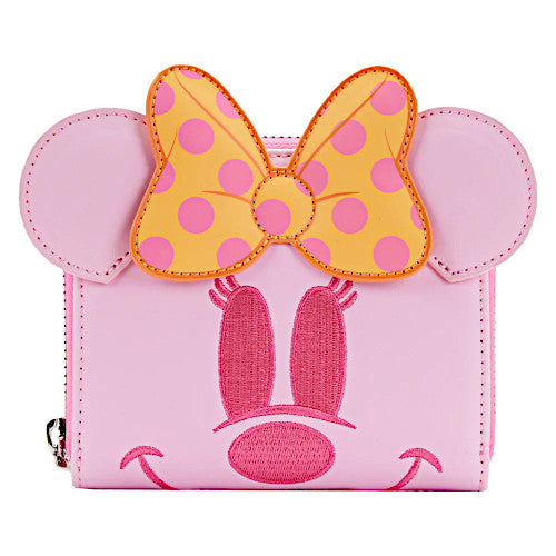 Loungefly Pastel Ghost Minnie Mouse Glow In The Dark Wallet