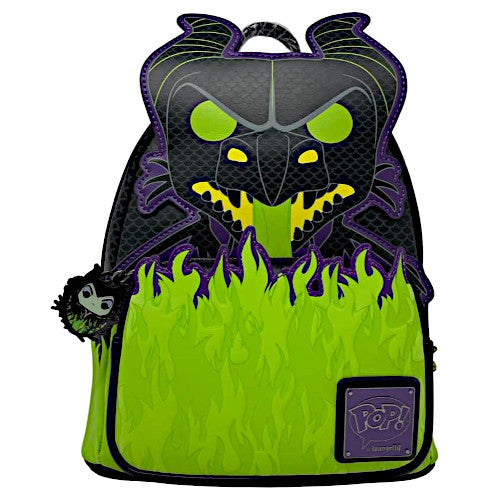 EXCLUSIVE DROP: Pop! By Loungefly Disney Maleficent Dragon Glow Cosplay Mini Backpack - 5/19/22