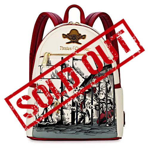 EXCLUSIVE DROP: Loungefly Disney Parks Pirates Of The Caribbean Jail Scene Mini Backpack - 9/12/22