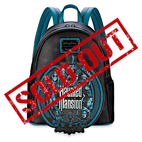 EXCLUSIVE DROP: Loungefly Disney Parks The Haunted Mansion Glow In The Dark Mini Backpack - 8/15/22