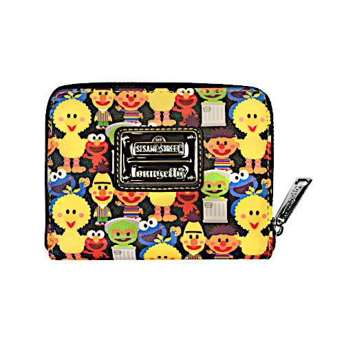EXCLUSIVE DROP: Loungefly SeaWorld Parks Sesame Street Character AOP Wallet - 9/22/22