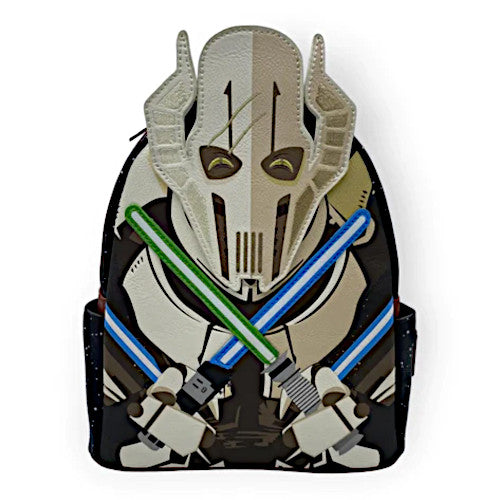 EXCLUSIVE DROP: Loungefly Star Wars General Grievous Cosplay Mini Backpack - 8/10/22