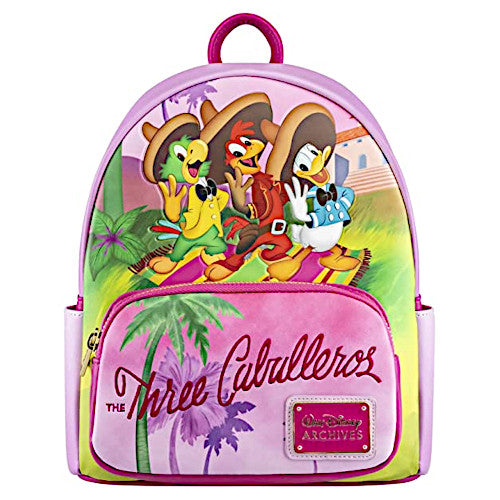 EXCLUSIVE DROP: Loungefly Walt Disney Archives Three Caballeros Mini Backpack - 8/5/22