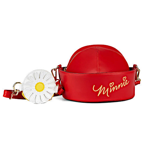 EXCLUSIVE DROP: Loungefly Minnie Mouse Daisy Hat Crossbody Bag - 3/28/22