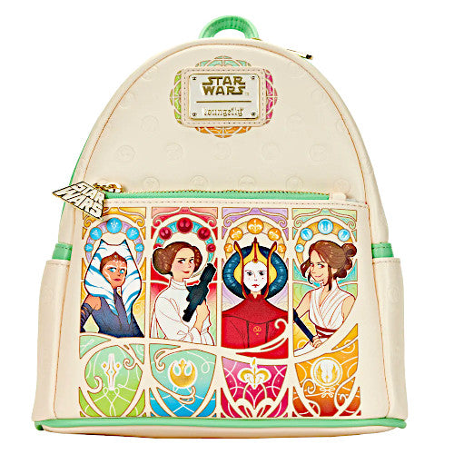 EXCLUSIVE DROP: Loungefly Star Wars Ladies Of The Rebellion Mini Backpack - 5/4/22