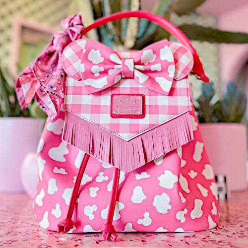 EXCLUSIVE DROP: Loungefly Disney Cowgirl Minnie Convertible Mini Backpack - Merch Ventures - Release Date 7/8/22