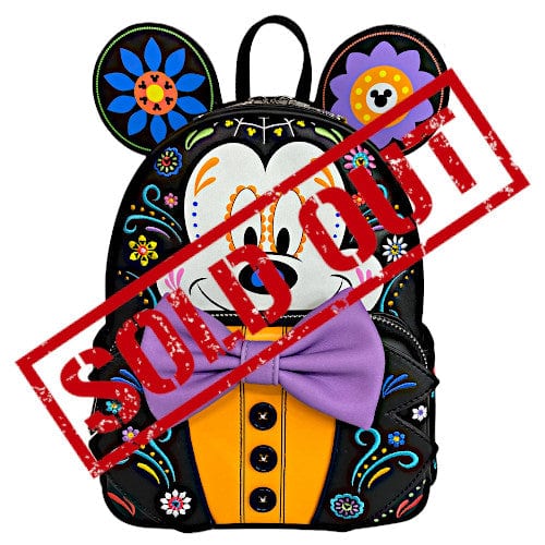 EXCLUSIVE DROP: Loungefly Disney Mickey Mouse Sugar Skull Cosplay Mini Backpack - 3/18/22