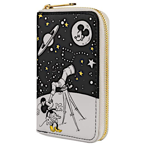 EXCLUSIVE DROP: Loungefly Walt Disney Archives Mickey And Minnie Space Wallet - 9/9/22